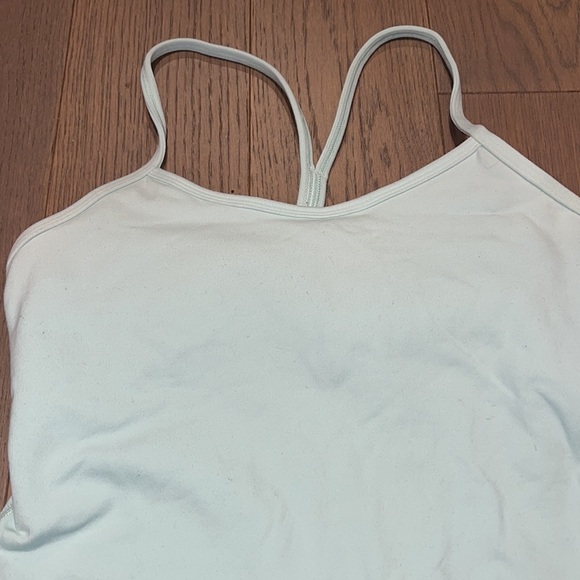Lululemon Size 6 Power Y Tank *Everlux | Island Mist Tank Top - Picture 6 of 11